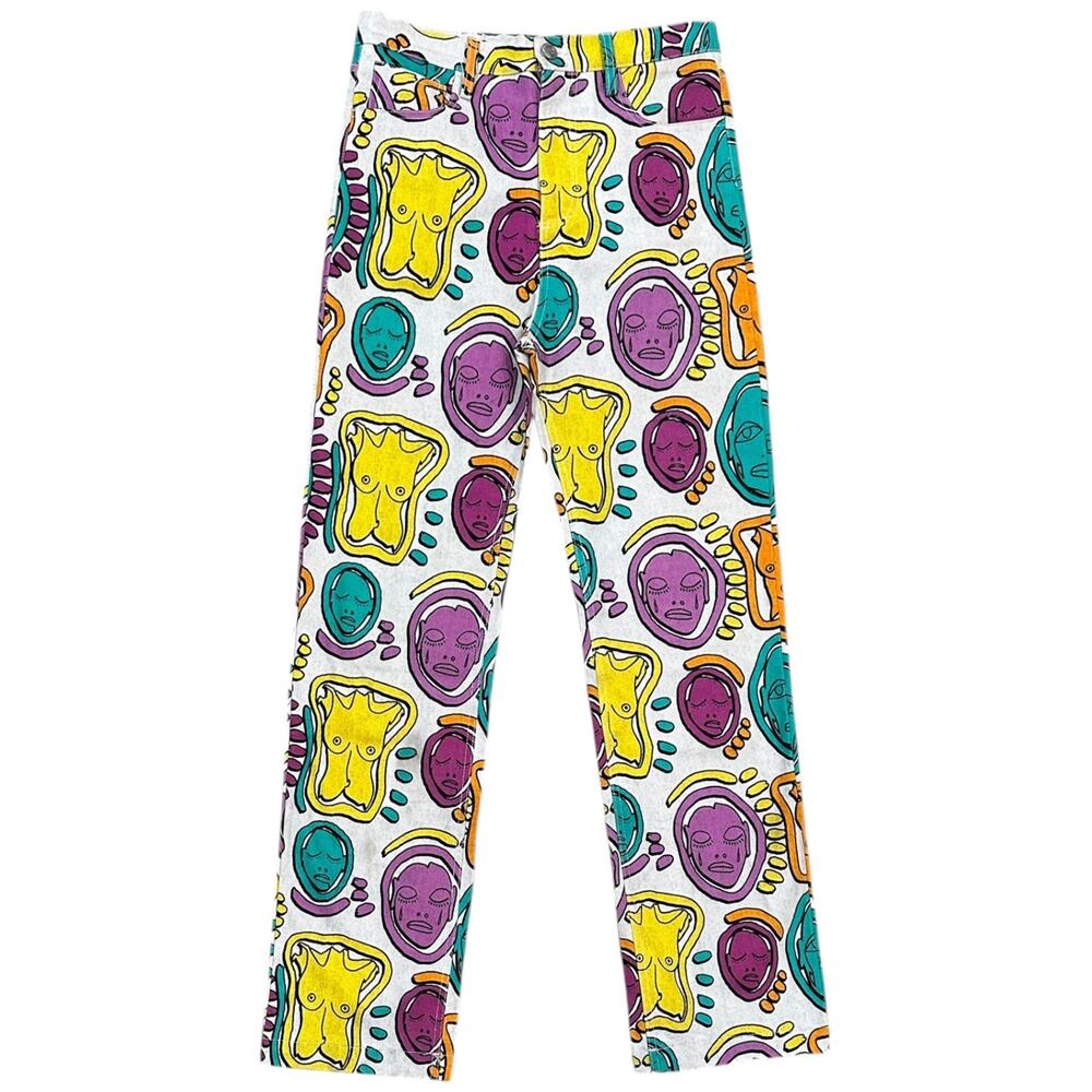 Patrick Church All Over You Motif Jeans